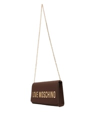 LOVE MOSCHINO SMART DAILY Pochette avec cha&icirc;ne Je crains - Sacs pour Femme - 3