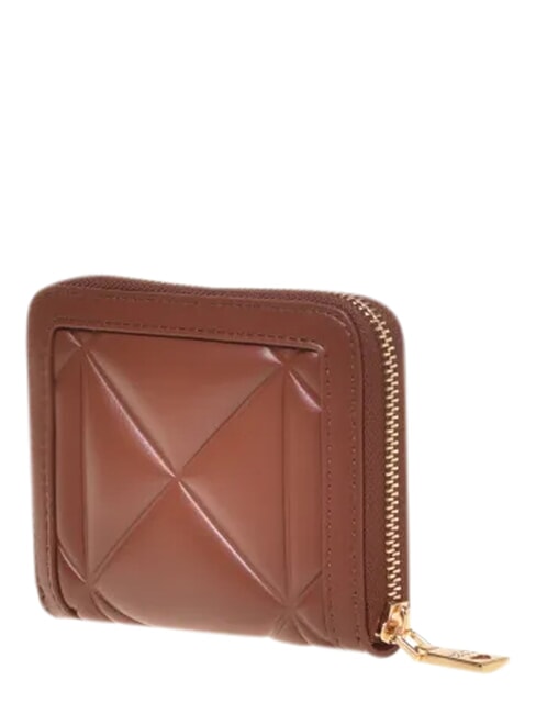 EMBOSSED petit portefeuille zipp&eacute; vin - Portefeuilles Femme