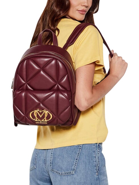 EMBOSSED Sac &agrave; dos avec poche avant vin - Sacs pour Femme