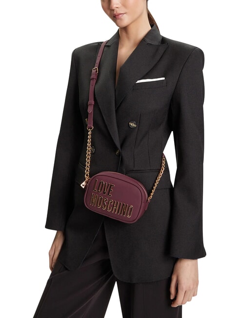 BOLD LOVE Mini sac bandouli&egrave;re vin - Sacs pour Femme