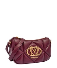 LOVE MOSCHINO EMBOSSED Sac bandouli&egrave;re, double portabilit&eacute; vin - Sacs pour Femme - 3