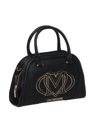 LOVE MOSCHINO LOGO Sac &agrave; main avec bandouli&egrave;re Noir - Sacs pour Femme - 3
