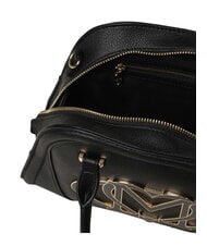 LOVE MOSCHINO LOGO Sac &agrave; main avec bandouli&egrave;re Noir - Sacs pour Femme - 4