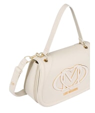 LOVE MOSCHINO LOGO Sac bandouli&egrave;re, avec bandouli&egrave;re Ivoire - Sacs pour Femme - 5