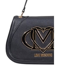 LOVE MOSCHINO LOGO Sac bandouli&egrave;re, avec bandouli&egrave;re Noir - Sacs pour Femme - 6
