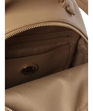 LOVE MOSCHINO LOGO Sac &agrave; dos avec poche avant beige - Sacs pour Femme - 5