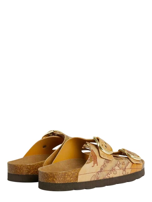 GEO Pantoufle NATUREL - Chaussures Femme