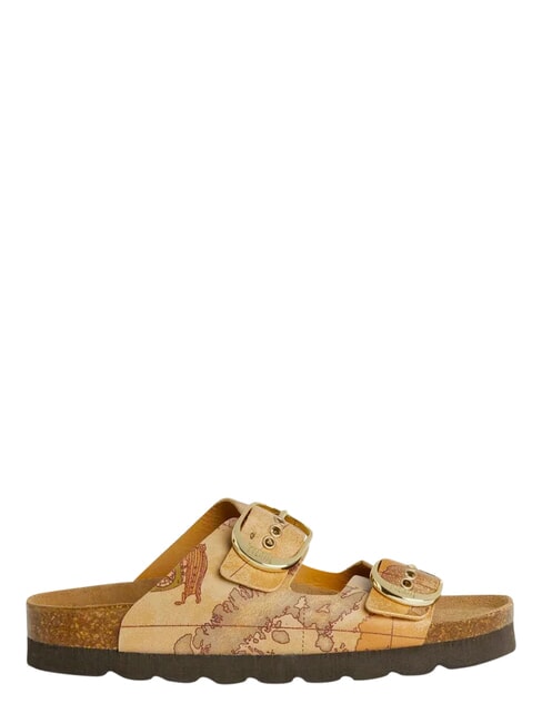 GEO Pantoufle NATUREL - Chaussures Femme