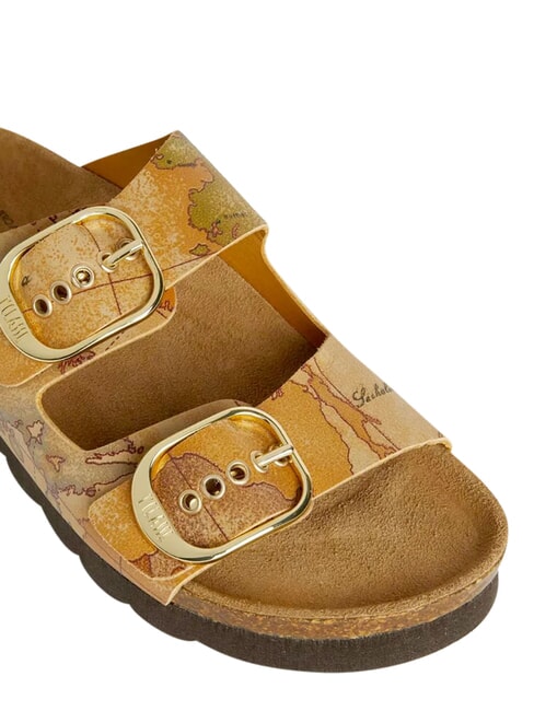 GEO Pantoufle NATUREL - Chaussures Femme