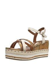 ALVIERO MARTINI PRIMA CLASSE GEO sandales compens&eacute;es NATUREL - Chaussures Femme - 5