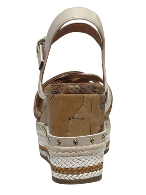 GEO sandales compens&eacute;es NATUREL - Chaussures Femme