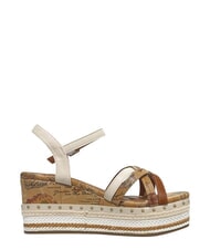 ALVIERO MARTINI PRIMA CLASSE GEO sandales compens&eacute;es NATUREL - Chaussures Femme - 4