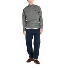 TIMBERLAND EXETER RIVER Sweat-shirt &agrave; fermeture &eacute;clair int&eacute;grale fonc&eacute; / gris / chin&eacute; - Pulls molletonn&eacute;s - 5