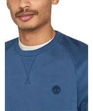 TIMBERLAND EXETER RIVER BASIC Sweat &agrave; col rond bleu argent&eacute; - Pulls molletonn&eacute;s - 3
