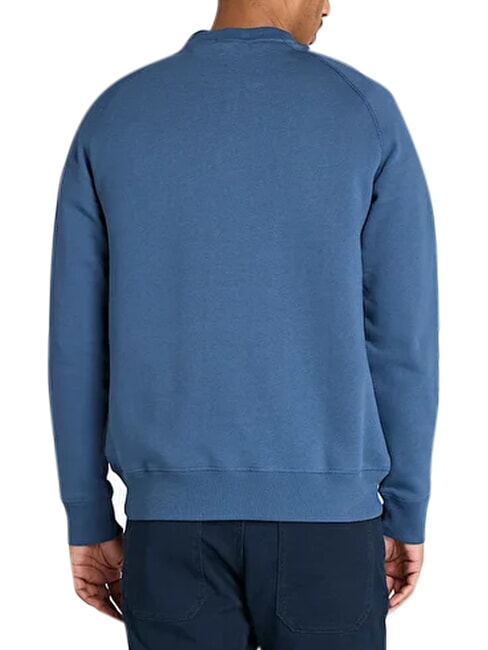 EXETER RIVER BASIC Sweat &agrave; col rond bleu argent&eacute; - Pulls molletonn&eacute;s