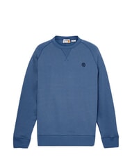 TIMBERLAND EXETER RIVER BASIC Sweat &agrave; col rond bleu argent&eacute; - Pulls molletonn&eacute;s - 5
