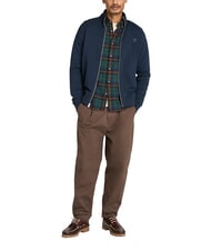 TIMBERLAND EXETER RIVER Sweat-shirt &agrave; fermeture &eacute;clair int&eacute;grale saphir noir - Pulls molletonn&eacute;s - 2