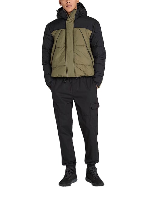 PUFFET Doudoune d&eacute;perlante feuille de vigne noire - Doudounes homme