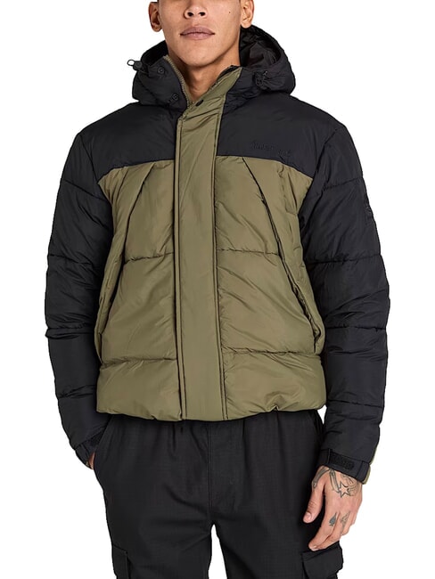 PUFFET Doudoune d&eacute;perlante feuille de vigne noire - Doudounes homme