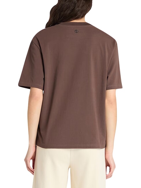 LUSH COMFORT T-shirt en coton Chocolat - T-shirt