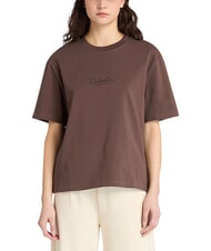 TIMBERLAND LUSH COMFORT T-shirt en coton Chocolat - T-shirt - 4