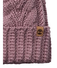TIMBERLAND CABLE Chapeau mauve m&eacute;lancolique - Bonnets - 3