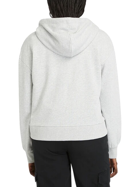 STACK LOGO Sweatshirt &agrave; capuche m&eacute;lange de gris clair - Sweat-shirts pour femmes