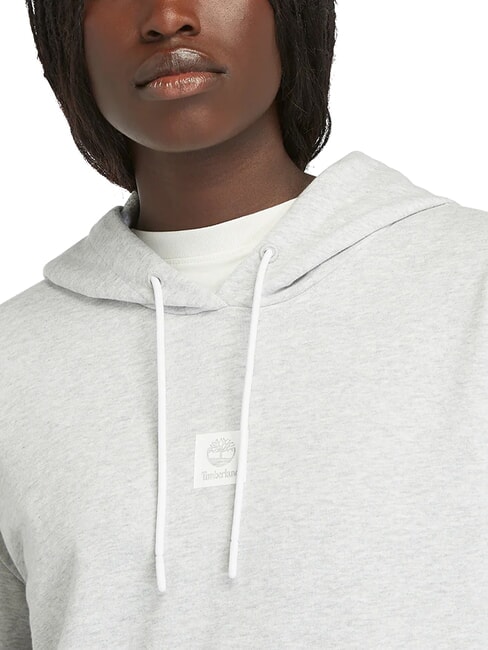 STACK LOGO Sweatshirt &agrave; capuche m&eacute;lange de gris clair - Sweat-shirts pour femmes
