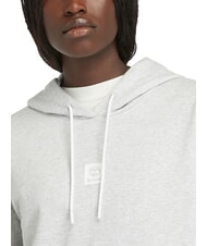 TIMBERLAND STACK LOGO Sweatshirt &agrave; capuche m&eacute;lange de gris clair - Sweat-shirts pour femmes - 5