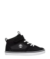 TIMBERLAND STONE JUMP MID Baskets en cuir mixte daim noir - Chaussures de b&eacute;b&eacute; - 4