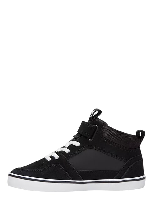 STONE JUMP MID Baskets en cuir mixte daim noir - Chaussures de b&eacute;b&eacute;