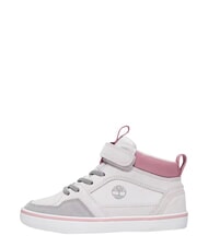 TIMBERLAND STONE JUMP MID Baskets en cuir mixte daim gris clair - Chaussures de b&eacute;b&eacute; - 8
