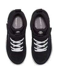 TIMBERLAND STONE JUMP MID Baskets en cuir mixte daim noir - Chaussures de b&eacute;b&eacute; - 3