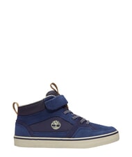 TIMBERLAND STONE JUMP MID Baskets en cuir mixte bleu fonc&eacute; - Chaussures de b&eacute;b&eacute; - 4