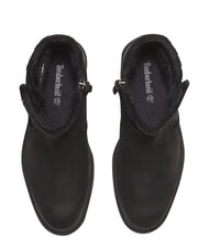 TIMBERLAND BRIMFIELD bottines en cuir noir pleine fleur - Chaussures Femme - 3