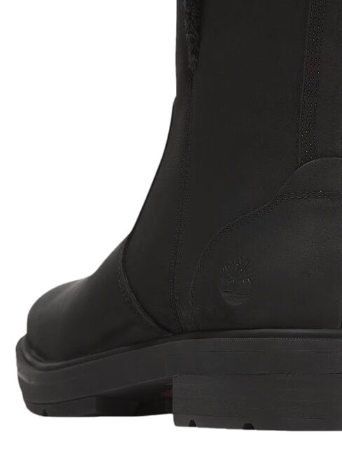 BRIMFIELD bottines en cuir noir pleine fleur - Chaussures Femme