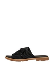 TIMBERLAND CALISTA BAY sandales en cuir mixte tricot noir - Chaussures Femme - 3