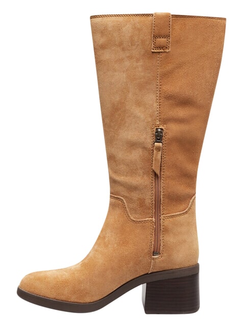 BELLEVAUX Bottines en cuir daim marron moyen - Chaussures Femme
