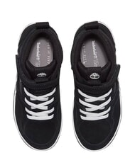 TIMBERLAND STONE JUMP MID Baskets en cuir mixte daim noir - Chaussures de b&eacute;b&eacute; - 3