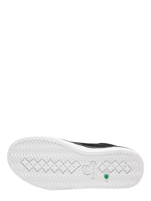 STONE JUMP MID Baskets en cuir mixte daim noir - Chaussures de b&eacute;b&eacute;