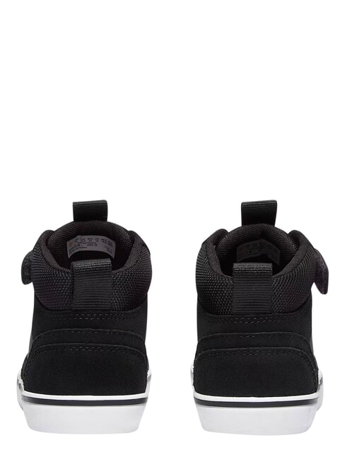 STONE JUMP MID Baskets en cuir mixte daim noir - Chaussures de b&eacute;b&eacute;