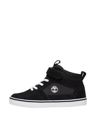 TIMBERLAND STONE JUMP MID Baskets en cuir mixte daim noir - Chaussures de b&eacute;b&eacute; - 8