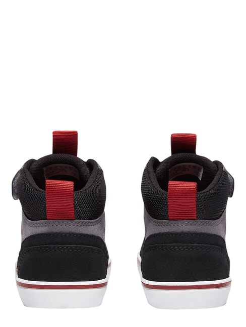 STONE JUMP MID Baskets en cuir mixte daim gris fonc&eacute; - Chaussures de b&eacute;b&eacute;