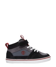 TIMBERLAND STONE JUMP MID Baskets en cuir mixte daim gris fonc&eacute; - Chaussures de b&eacute;b&eacute; - 4