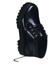 TIMBERLAND STONE STREET Bottine en cuir imperm&eacute;able cuir verni noir - Chaussures Femme - 9