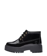 TIMBERLAND STONE STREET Bottine en cuir imperm&eacute;able cuir verni noir - Chaussures Femme - 7