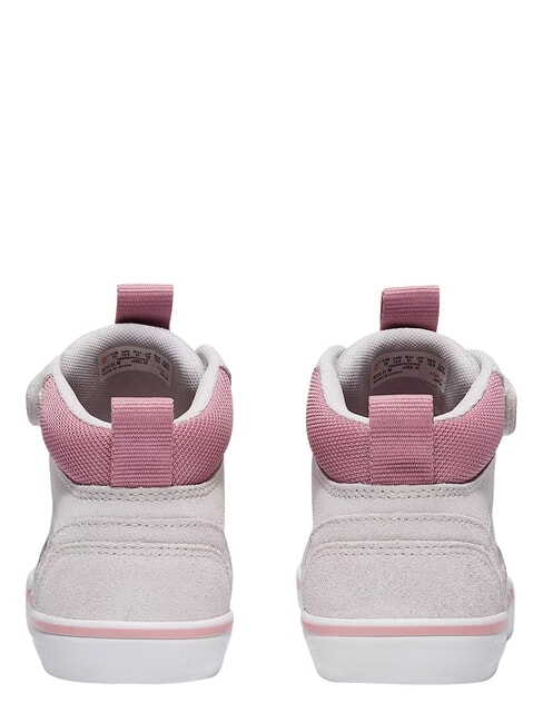 STONE JUMP MID Baskets en cuir mixte daim gris clair - Chaussures de b&eacute;b&eacute;