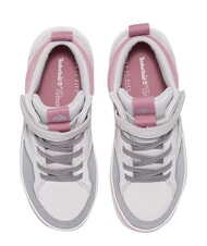 TIMBERLAND STONE JUMP MID Baskets en cuir mixte daim gris clair - Chaussures de b&eacute;b&eacute; - 3