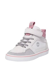 TIMBERLAND STONE JUMP MID Baskets en cuir mixte daim gris clair - Chaussures de b&eacute;b&eacute; - 6