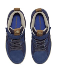 TIMBERLAND STONE JUMP MID Baskets en cuir mixte bleu fonc&eacute; - Chaussures de b&eacute;b&eacute; - 3